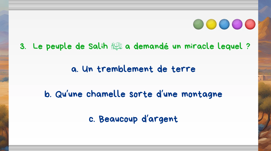 Session 2 : Les Prophètes Nouh + Houd + Salih ﵈ – Image 12