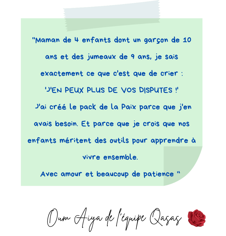 Témoignage d'Oum Aiya sur la création du Pack de la Paix